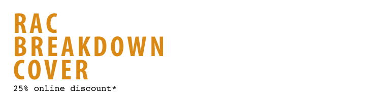 RAC Breakdown Cover - 25% online discount*. RAC Breakdown Cover - 25% online discount*.