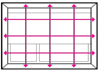 Measuring for a blind to hang inside the window recess Measuring for a blind to hang inside the window recess