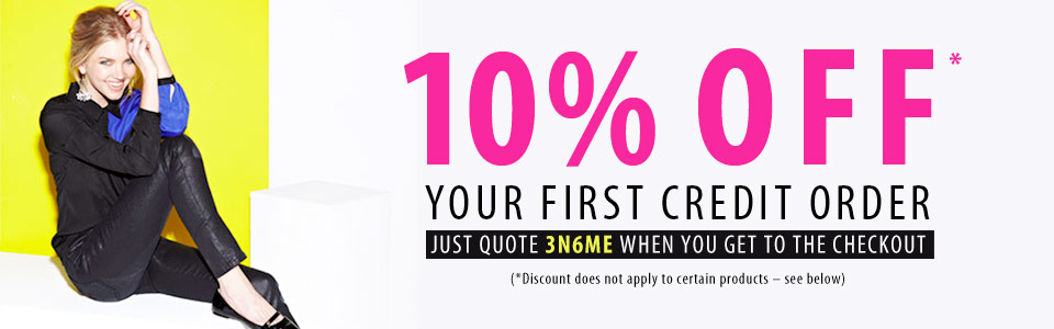 10% Off Your First Credit Order 10% Off Your First Credit Order