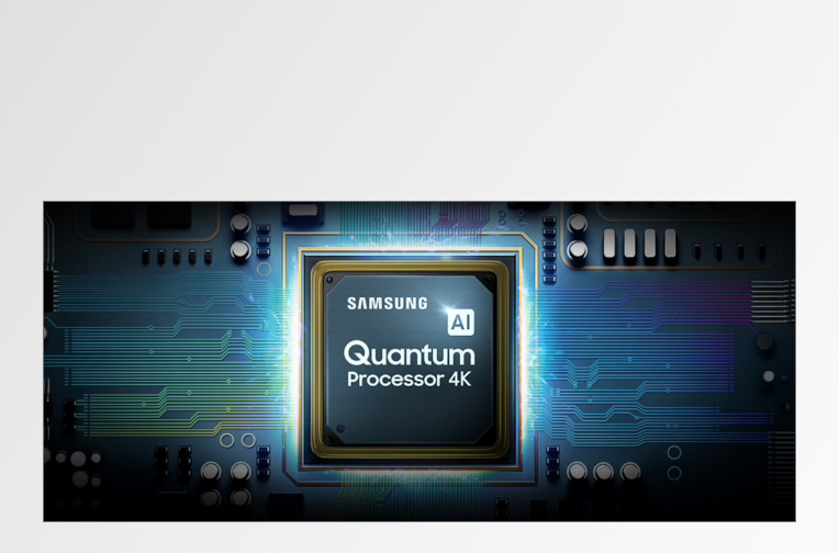 A Samsung Quantum Processor 4K Chip