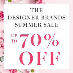 Up to 70% off selected Designer Brands