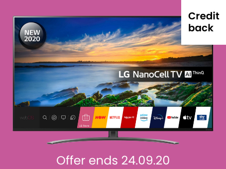 LG TVs Credit Back